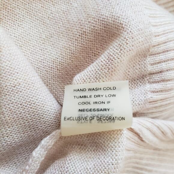 41 Hawthorn Women's Large Presley Colorblock Button-Back Sweater NWT - Picture 4 of 6